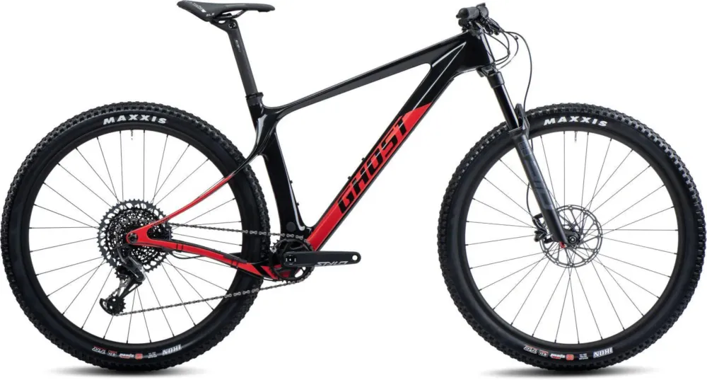 Nur Für Kurze Zeit Ghost Lector SF LC Universal raw carbon/riot red - glossy/matt - XS