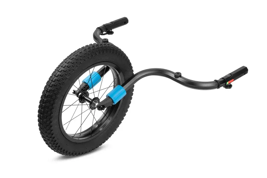 Cube Fat Wheel Jog. Kinder Fahrradanhänger Double - black Direktkauf