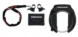 Billig Trelock RS 351 P-O-C/ZR 355 SET Rahmenschloss mit Kette - Trelock RS 351 P-O-C/ZR 355 SET Rahmenschloss mit Kette