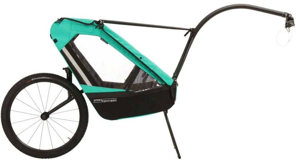 Tout Terrain Singletrailer II Sport karibikgrün 24" - Tout Terrain Singletrailer II Sport karibikgrün 24" Top-Angebot