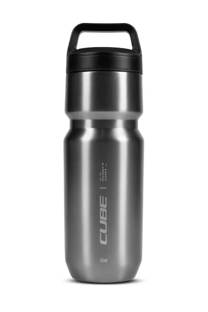 Garantierte Lieferung Cube Edelstahlflasche Arc 500 insulated - brushed grey