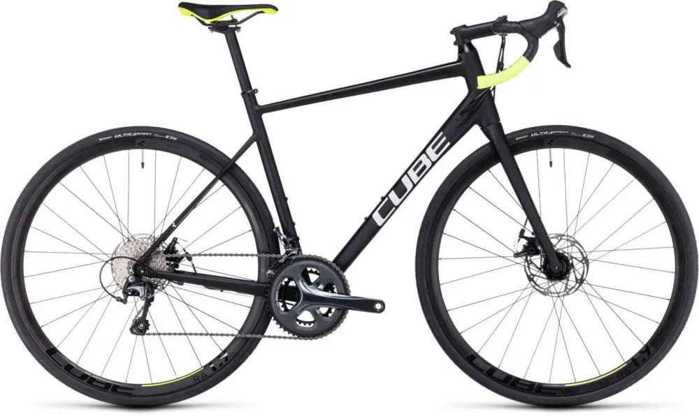Must-Have Cube Attain Race black´n´white - 50 cm