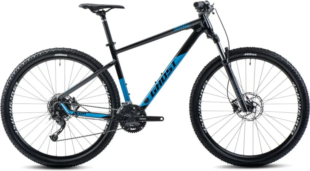 Zertifiziert Ghost Kato Universal black/bright blue - glossy - L