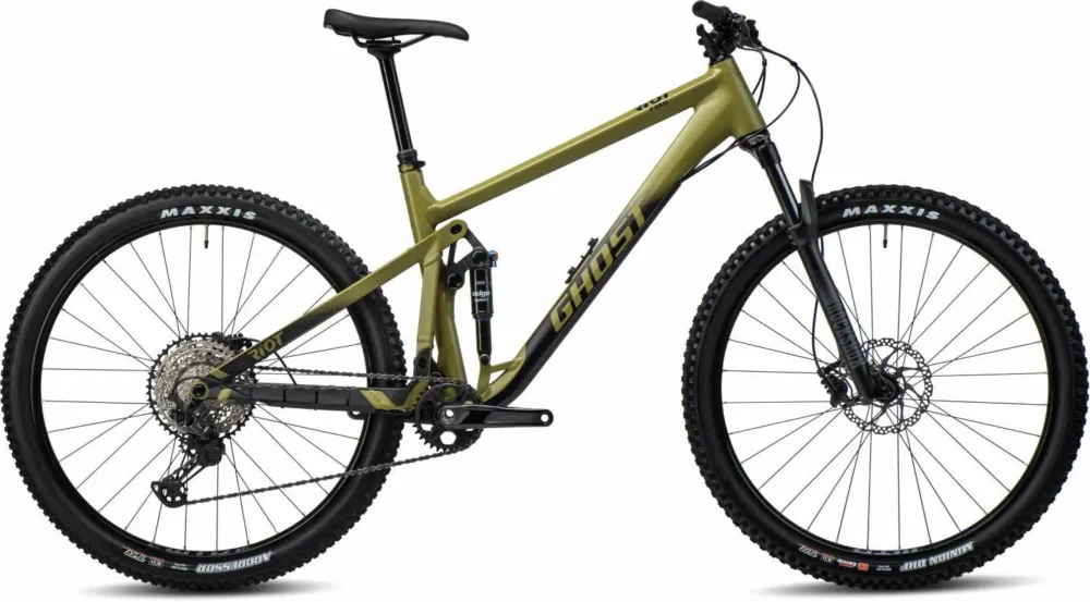 Ghost Riot Trail spicy team green/black - matt - M Preisknaller