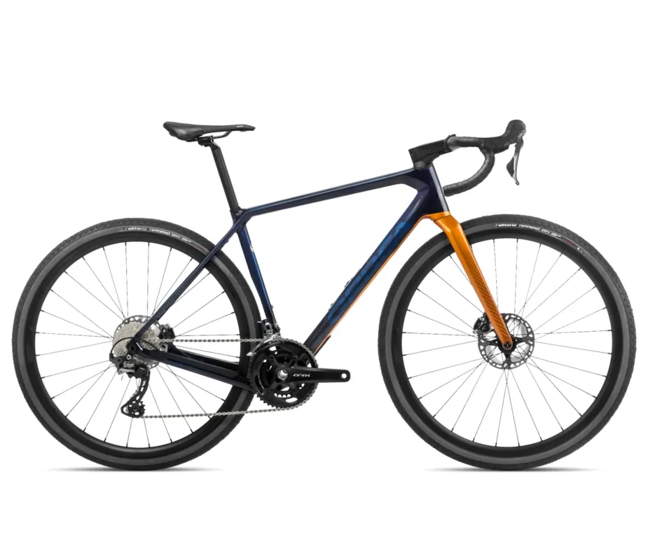 Highlight Orbea TERRA M20TEAM Blue Carbon View-Leo Orange - XS
