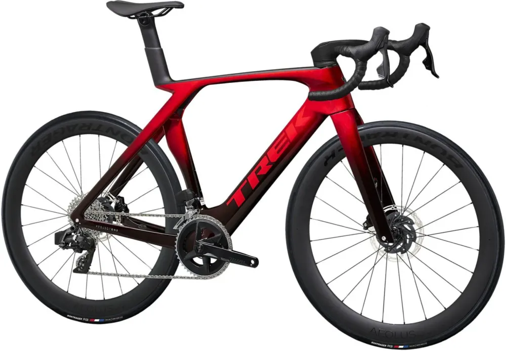 Trek Madone SLR 6 eTap Gen 7 Metallic Red Smoke to Red Carbon Smoke - 52 cm Preiswert