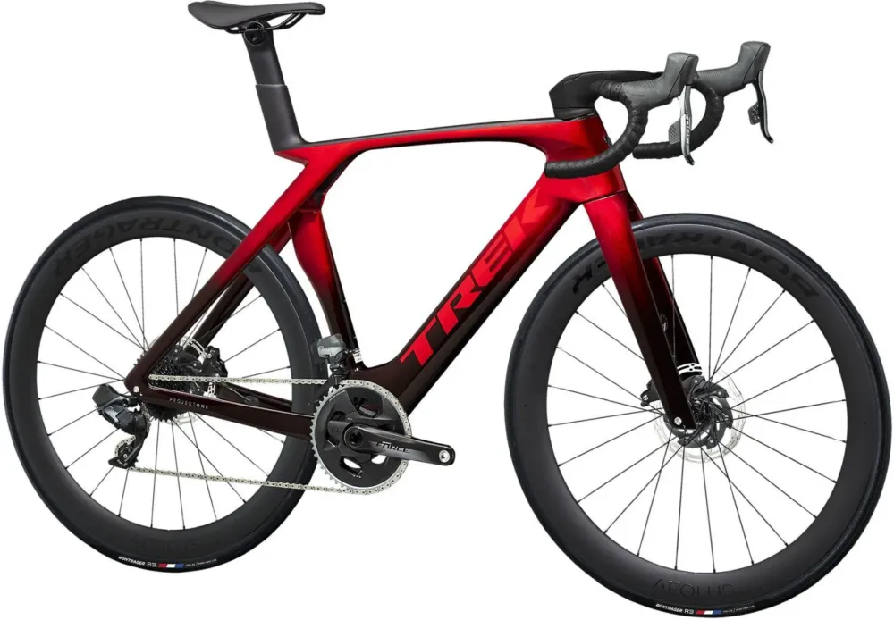 Preis Gesenkt Trek Madone SLR 7 eTap Gen 7 Metallic Red Smoke to Red Carbon Smoke - 56 cm