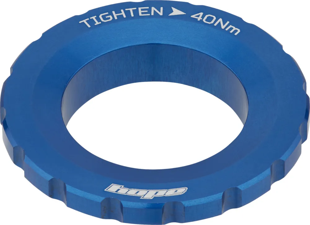 Hope Center Lock Verschlussring mit Außenverzahnung - blue Sichere Zahlung