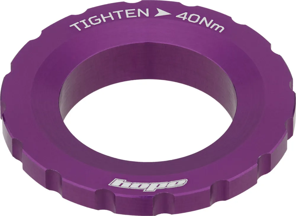 Hope Center Lock Verschlussring mit Außenverzahnung - purple Abverkauf