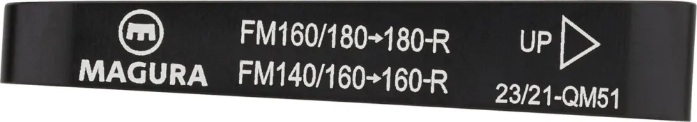 Bestpreis Magura Scheibenbremsadapter für 160 mm Scheibe - schwarz | HR FM 140/160 auf FM 160