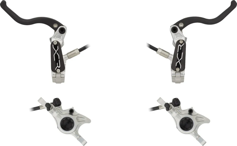Gratis Versand Hope XCR PRO X2 Postmount v+h Set Scheibenbremse - silver | Set | links/rechts (seitenspezifisch )
