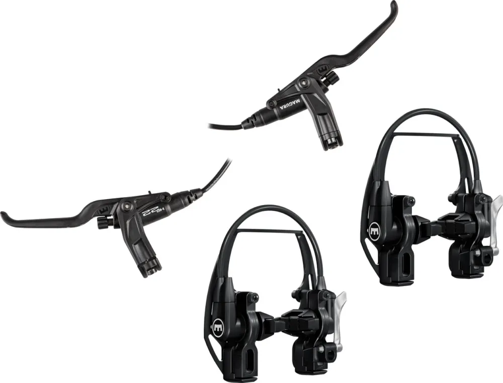 Sofort Bestellen Magura HS 22 EVO2 v+h Set Felgenbremse - schwarz | Set