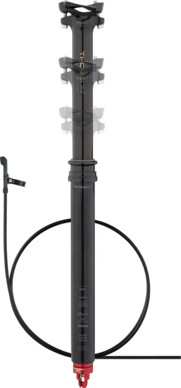 Jetzt Kaufen Thomson Covert Black 150 mm Sattelstütze - schwarz | 0 mm | 455 mm | 34,9 mm | 1-fach