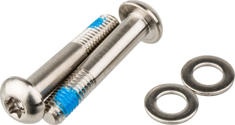 Beliebt SRAM Befestigungsschrauben Titanium für HR Flat Mount Adapter - universal | 37 mm