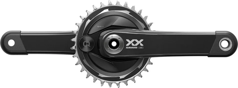 Sofort Bestellen SRAM XX Eagle Transmission AXS DUB 1x12 Powermeter Carbon Kurbelgarnitur - black | 170,0 mm | 32