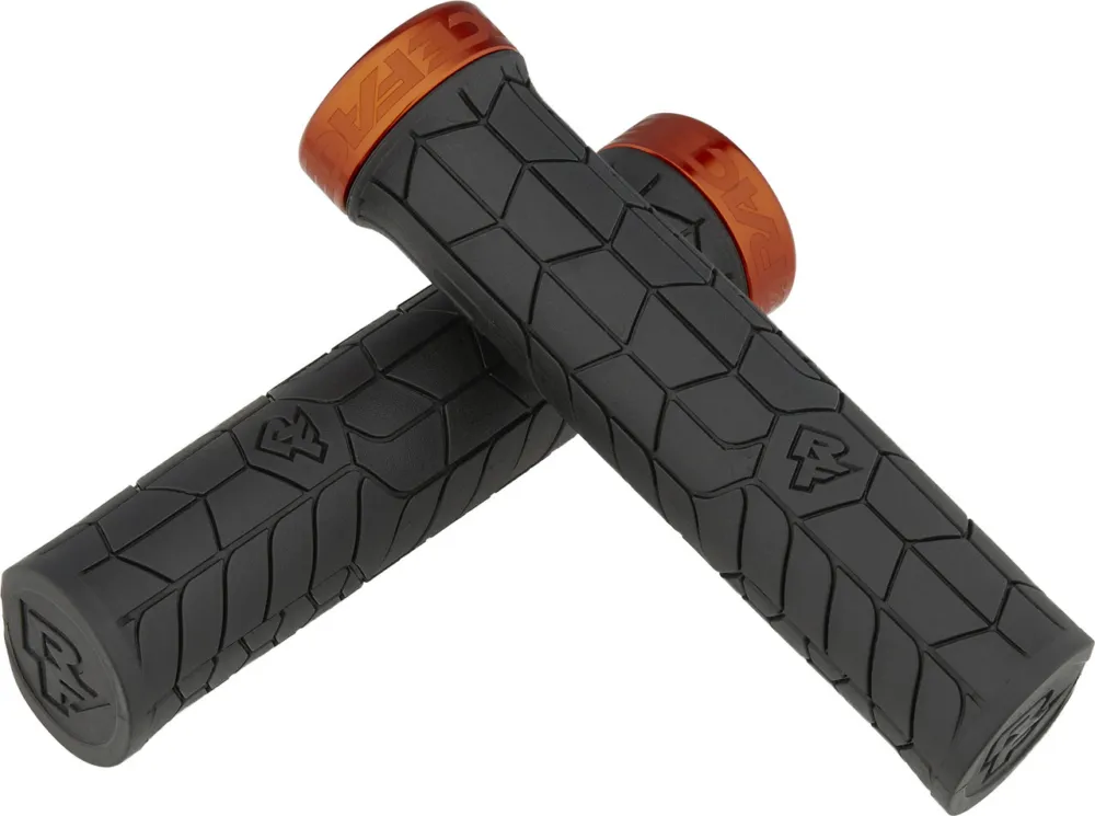 Race Face Getta Lock On Lenkergriffe - black-orange | 30 mm Preisknaller