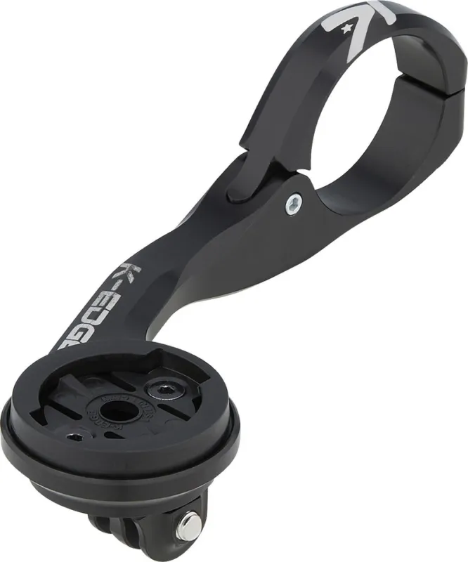 K-EDGE Lenkerhalterung Max XL Combo für Garmin und GoPro - schwarz | 31,8 mm Direktkauf
