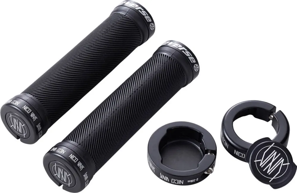 Expressversand REVERSE Components Nico Vink Signature Lenkergriffe - black | 130 mm