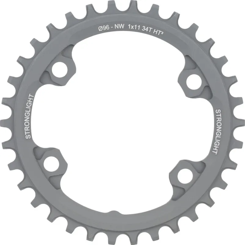 Angebot Stronglight HT3 Kettenblatt Shimano FC-M9000 11-fach, 4-Arm, 96 mm Lochkreis - grau | 30 Z