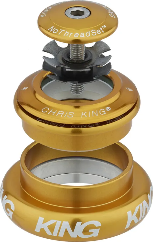 Chris King InSet i7 ZS44/28,6 - EC44/40 Mixed Tapered GripLock Steuersatz - silver | 1 1/8" | ZS44/28,6 - EC44/40 Top-Preis