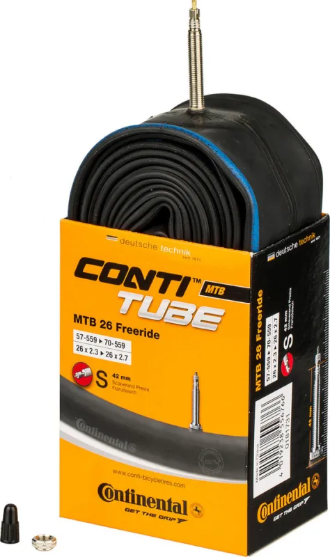 Kostenfreie Lieferung Continental Schlauch MTB 26 Freeride - universal | 57-559 bis 70-559 | SV | 26 x 2,3-2,7 SV 42 mm | 42 mm