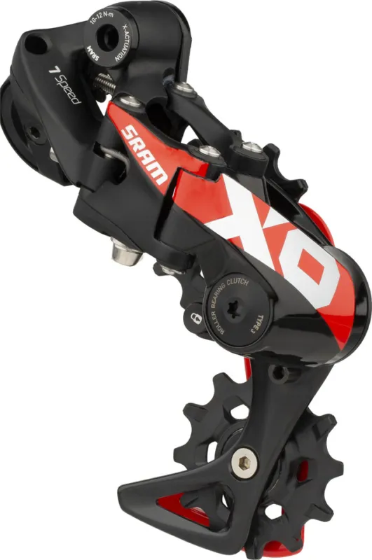 SRAM X01 DH Schaltwerk 7-fach - black | kurz Nur Für Kurze Zeit