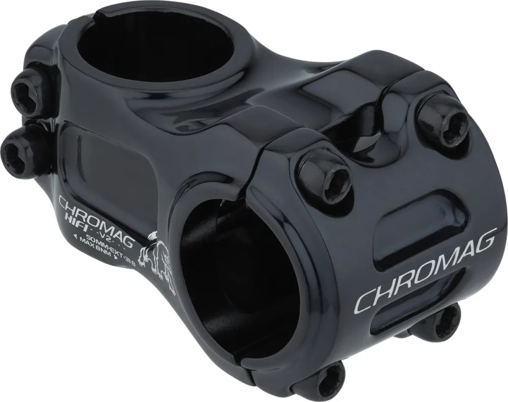 Chromag HIFI V2 31.8 Vorbau - black | 0° | 50 mm Neu Im Sortiment