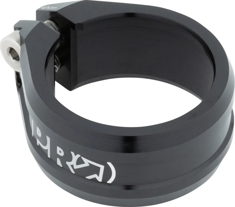 Preiswert PRO Dropper Post Sattelklemme mit Schraube - schwarz | 38,6 mm