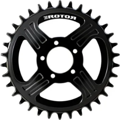 Nur Für Kurze Zeit Rotor Direct Mount E-MTB Kettenblatt für POLINI eKAPIC - schwarz | 34 Z | 34