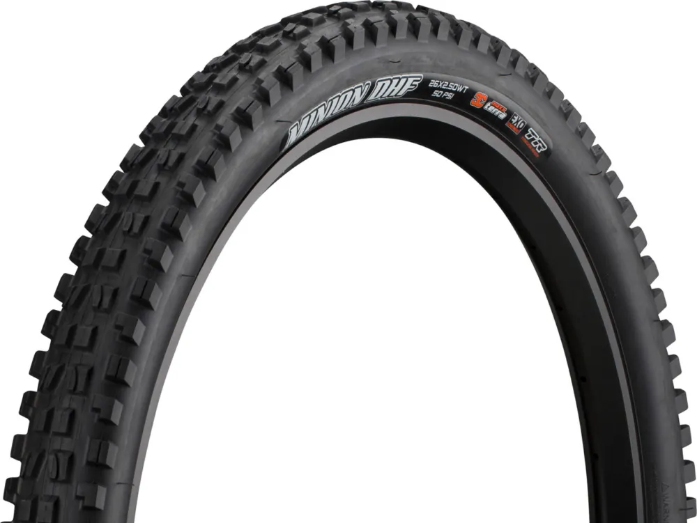 Maxxis Minion DHF 3C MaxxTerra EXO WT TR 26" Faltreifen - schwarz | 26 " | 63 mm | 63-559 | 2.5 " Markenware