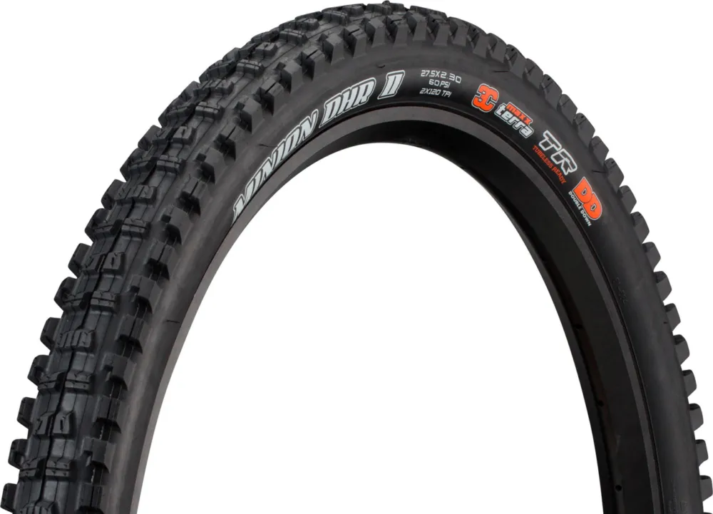 Maxxis Minion DHR II 3C MaxxTerra DD TR 27,5" Faltreifen - schwarz | 27.5 " | 58 mm | 58-584 | 2.3 " Neu Im Sortiment
