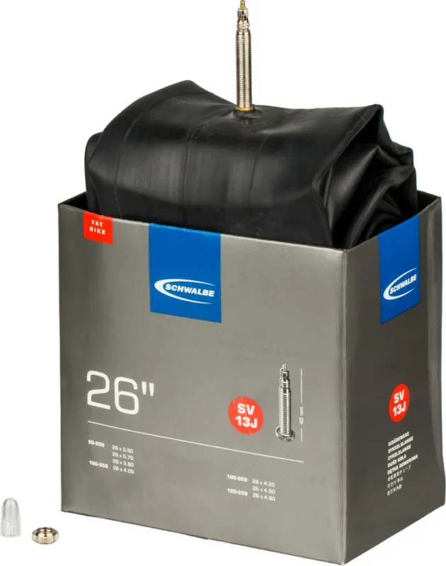 Top-Preis Schwalbe Schlauch 13J für 26" - universal | 90-559 bis 120-559 | SV | 26 x 3,5-4,8 SV 40 mm | 40 mm