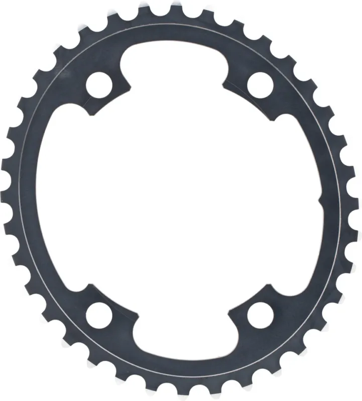 absoluteBLACK Oval Road Silver Series 110/4 Kettenblatt für Shimano Dura-Ace 9000 - grey | 34 Z Neue Ware