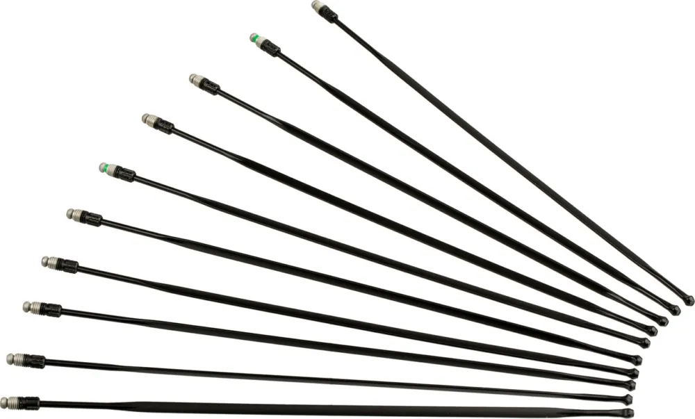 Mavic Ksyrium SLS/SLE/SL / Ksyrium Pro Exalith Ersatzspeichen Mod. 2011-2016 - schwarz | 298 mm/299 mm Sonderaktion