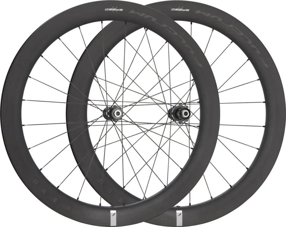 Aktuell Fulcrum Speed 57 Disc Center Lock Carbon Laufradsatz - schwarz | Non Boost | Non Boost | 142 mm | 100 mm | 28" | Campagnolo N3W | 100 mm | Campagnolo N3W | 100 mm | 142 mm