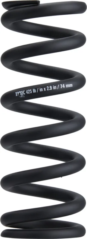 Fox Racing Shox SLS Super Light Steel Stahlfeder für 70 mm Hub - black | 475 lbs/inch | 222 mm x 70 mm Abverkauf