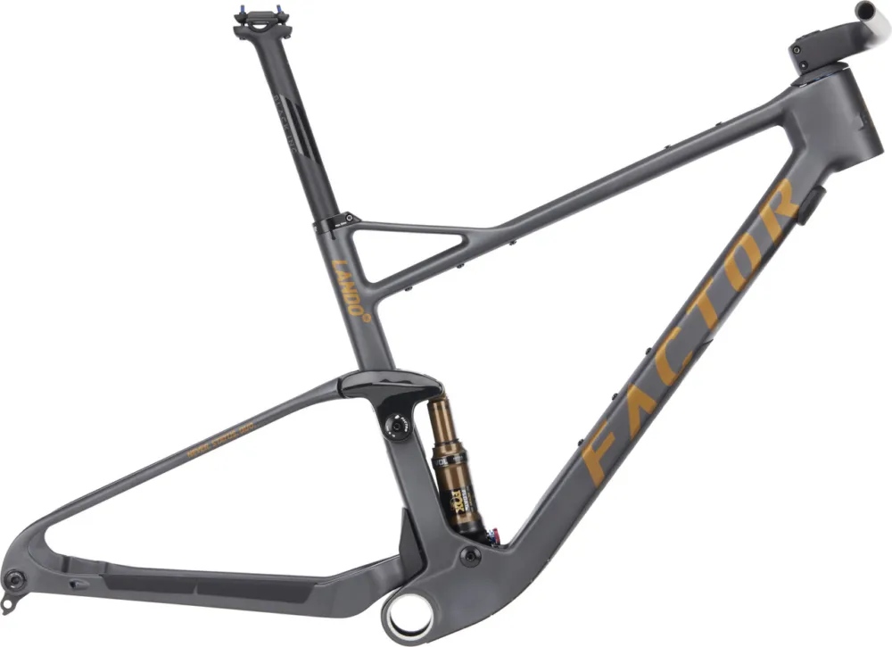 Factor Lando XC Fox 29" Carbon Rahmenkit - radiant copper | M | 29" | 1 1/8" - 1,5" tapered Bestpreis