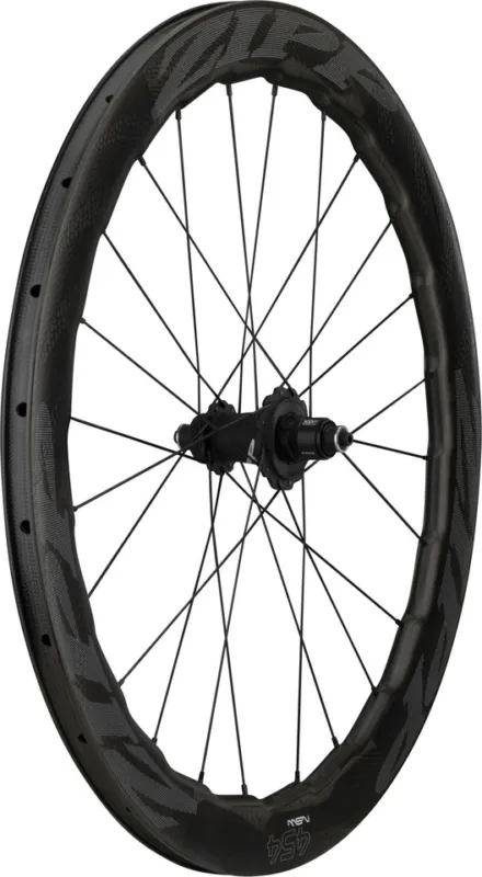 Zipp 454 NSW Disc Center Lock Carbon Clincher Laufrad - matte black-gloss black | 28" | SRAM XDR | SRAM XDR | 135 mm | nur Hinterrad Markenprodukt