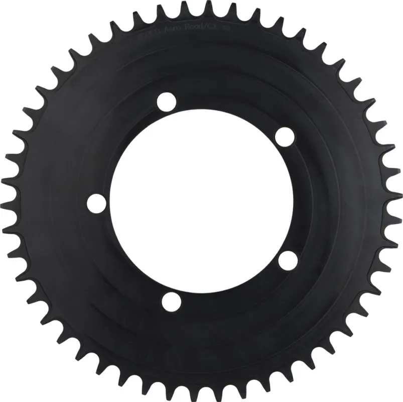 Garbaruk Kettenblatt Aero Round 5-Arm 110 mm Lochkreis - black | 58 Z Versand Am Gleichen Tag