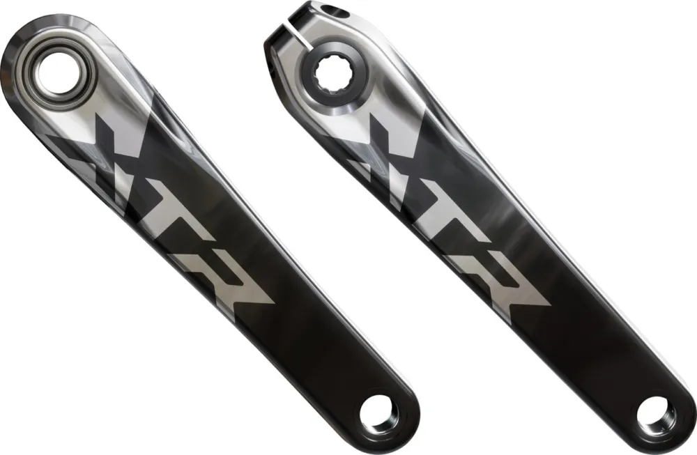 Shimano XTR FC-M9220 12-fach Kurbelarme - schwarz-silber | 165,0 mm Sonderaktion