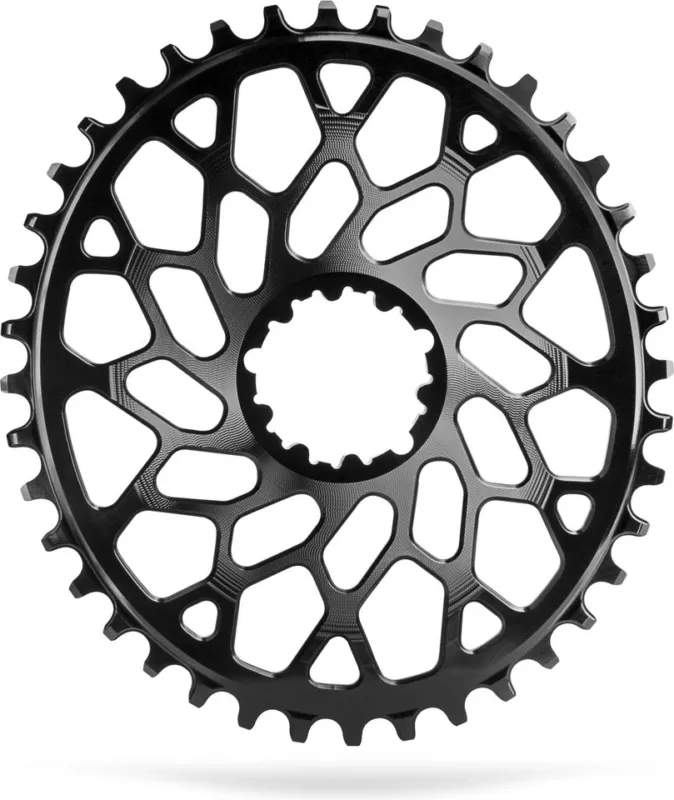 Markenware absoluteBLACK Oval 1X CX Kettenblatt für SRAM - black | 42 Z | 42