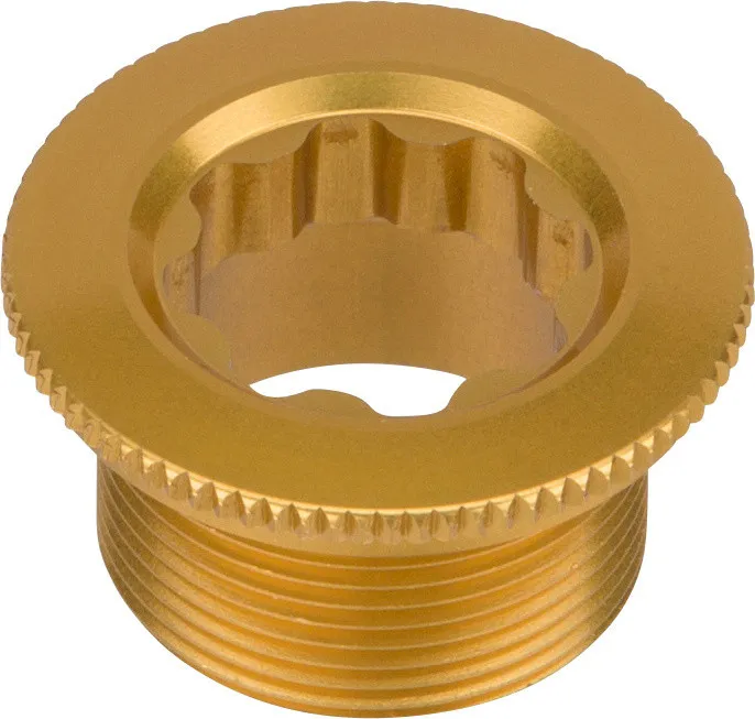 Kostenloser Versand Shimano Kurbelschraube für Saint FC-M820 / FC-M825 - gold