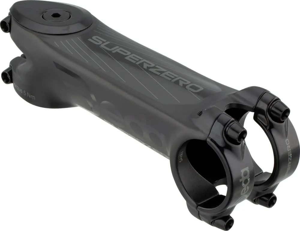 DEDA Superzero 31.7 Vorbau - polish on black | -8° | 110 mm Heißes Angebot