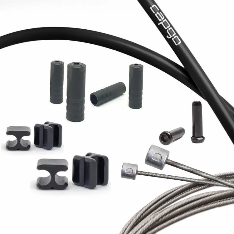Direkt Vom Hersteller capgo BL Schaltzugset Campy Road - schwarz | 2200 mm
