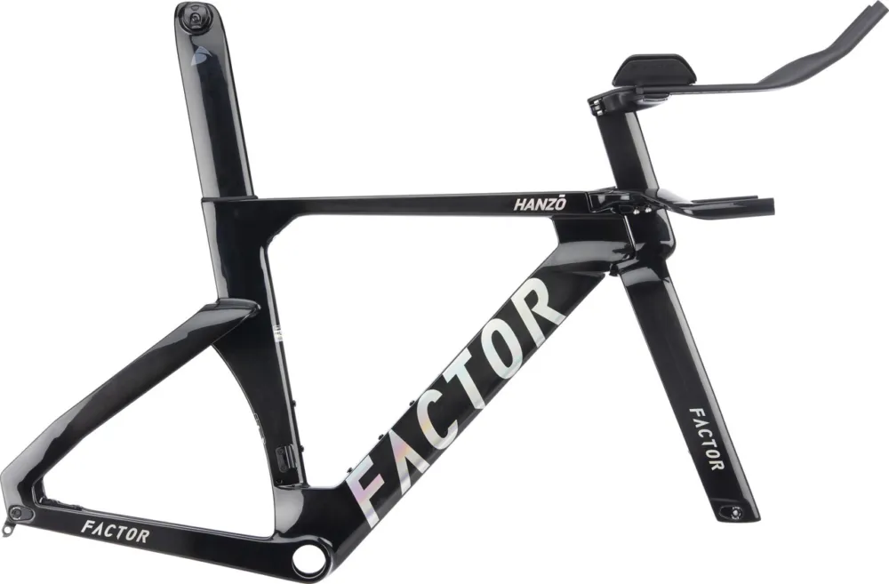 Top-Preis Factor Hanzo Time Trial Rahmenkit - chrome | M | 12 mm Steckachse
