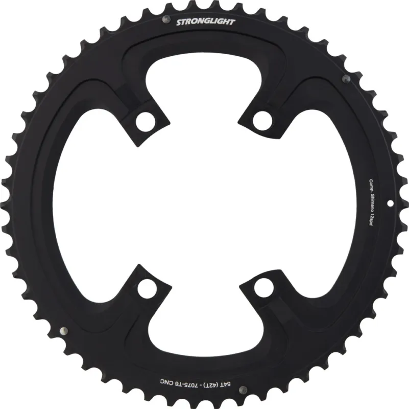 Stronglight Shimano FC-R8100 Kettenblatt 12-fach - black | 44-56 | 56 Z Kostenloser Rückversand