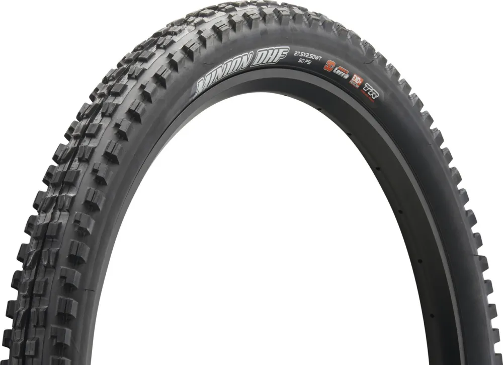 Maxxis Minion DHF 3C MaxxTerra EXO+ WT TR 27,5" Faltreifen - schwarz | 27.5 " | 66 mm | 66-584 | 2.6 " Begrenztes Angebot