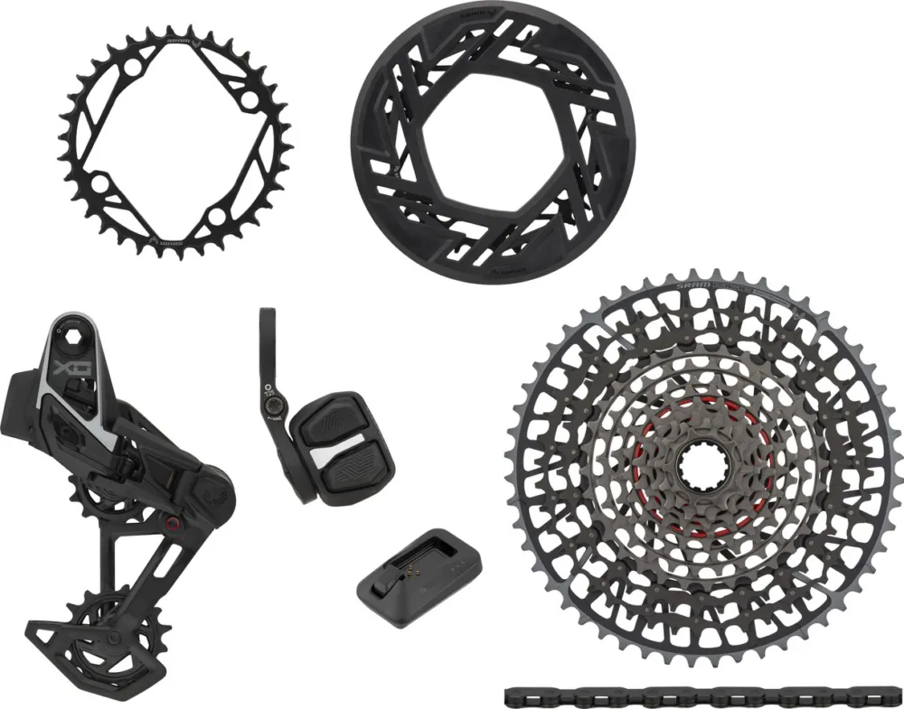 SRAM X0 Eagle Transmission AXS 1x12-fach E-MTB Gruppe - black | 34 Zähne/10-52 Knallerangebot