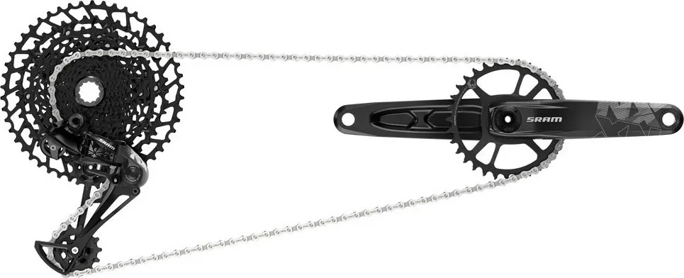 SRAM NX Eagle DUB 1x12-fach Boost Gruppe - black | 11-50 | 32 | 175,0 mm Kracherpreis