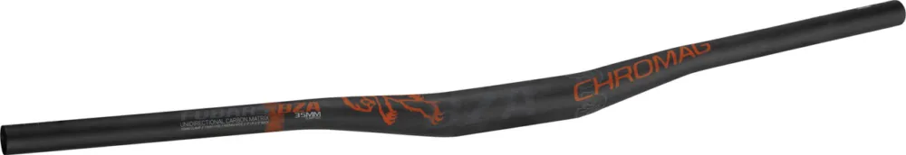 Chromag BZA 35 15 mm Carbon Riser Lenker - black-orange | 800 mm Kostenloser Versand